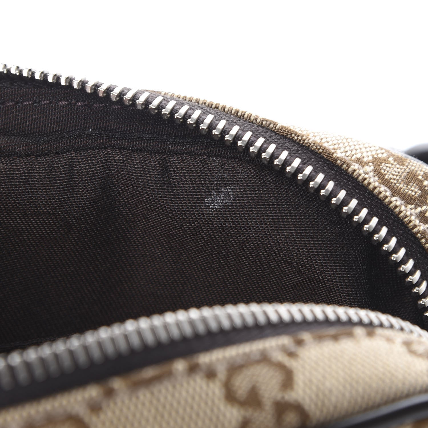 Gucci Monogram Belt Bag Dark Brown 7 of 10