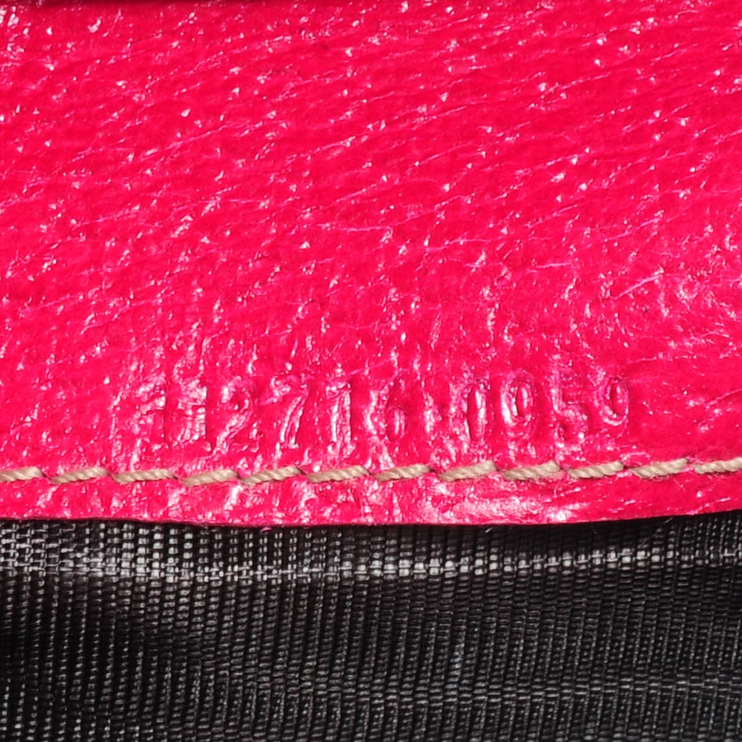 Monogram Metal Bar French Flap Wallet Pink