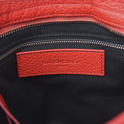 Balenciaga Vibrato Calfskin Classic Silver Hardware S City Rouge Cerise 5 of 8