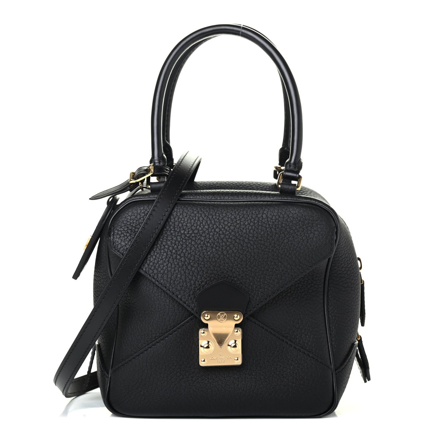Louis Vuitton Taurillon Neo Square Bag Black 1 of 5