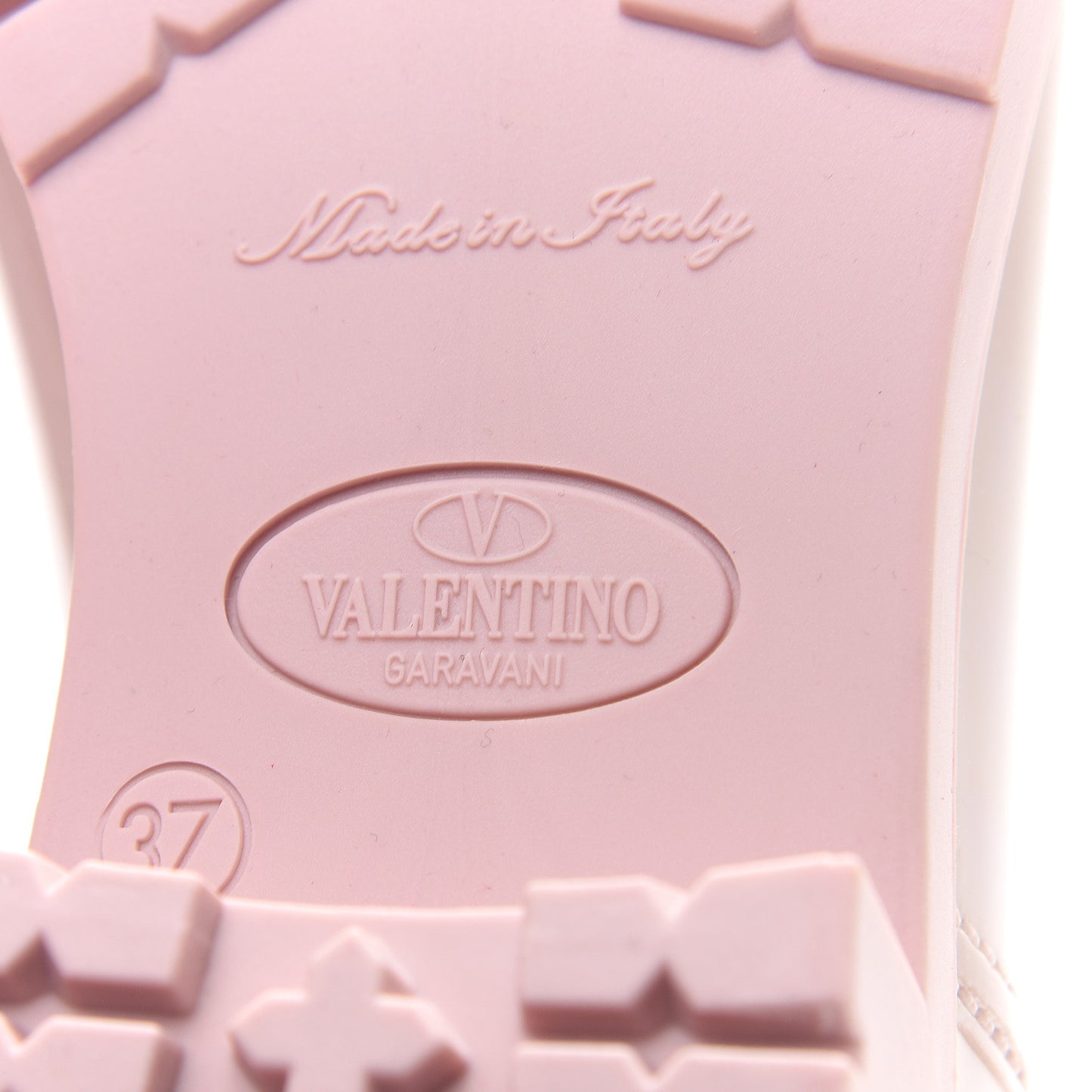 Rubber Rockstud Short Rainboots 37 Water Rose