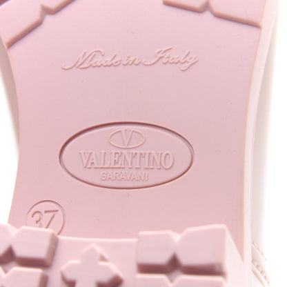 Valentino Garavani Rubber Rockstud Short Rainboots 37 Water Rose 7 of 8