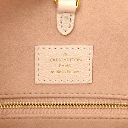 Louis Vuitton Empreinte Monogram Spring In The City Onthego MM Kaki Beige Cream 6 of 13