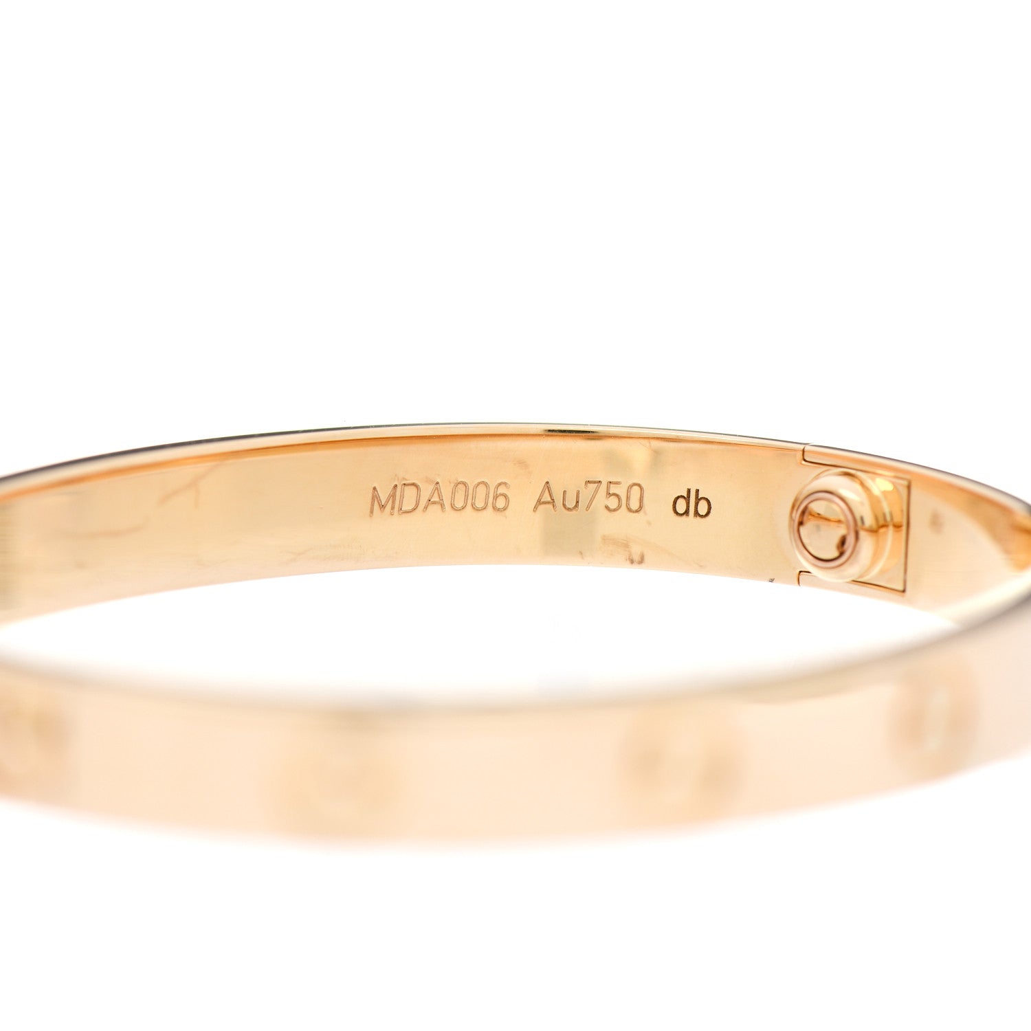 Cartier 18K Yellow Gold LOVE Bracelet 15 5 of 6