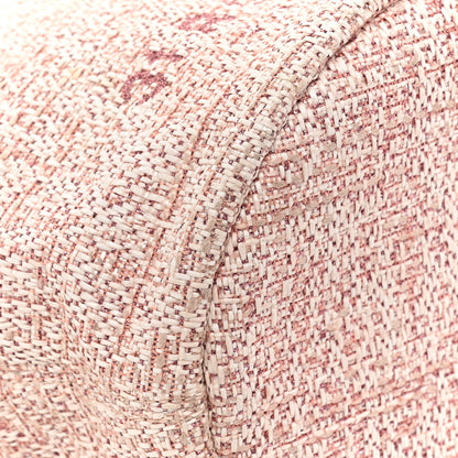 Chanel Lurex Boucle Deauville Drawstring Bag Pink 12 of 14