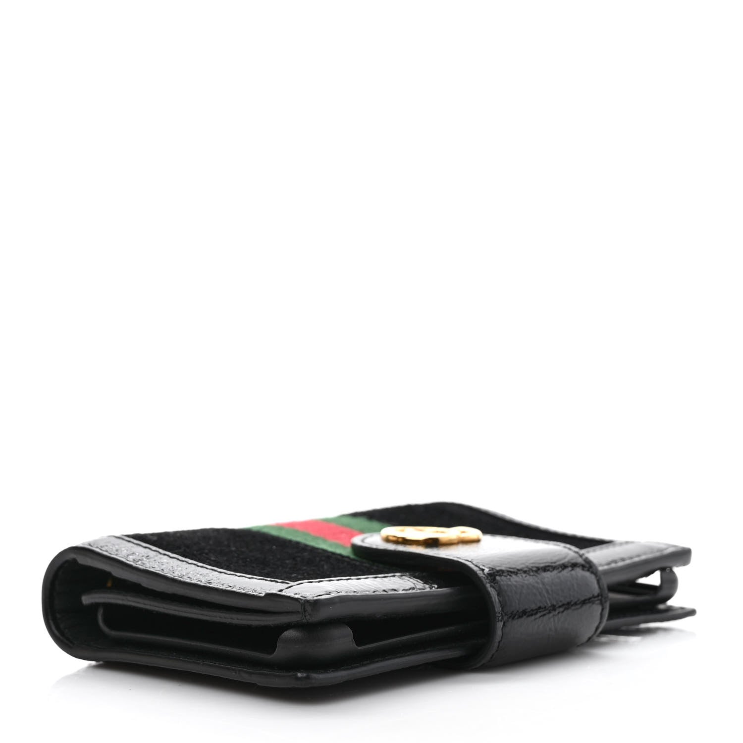 Gucci Suede Patent Web Ophidia iPhone 7 Case Black 4 of 8