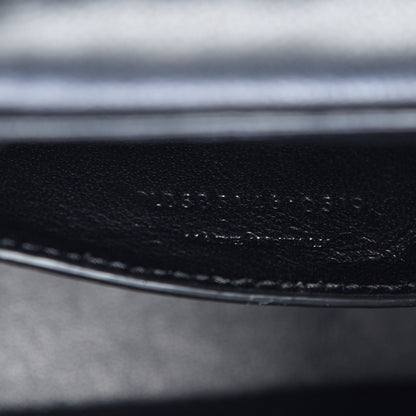 Saint Laurent Patent Matelasse Monogram Vicky Vanity Black 6 of 9