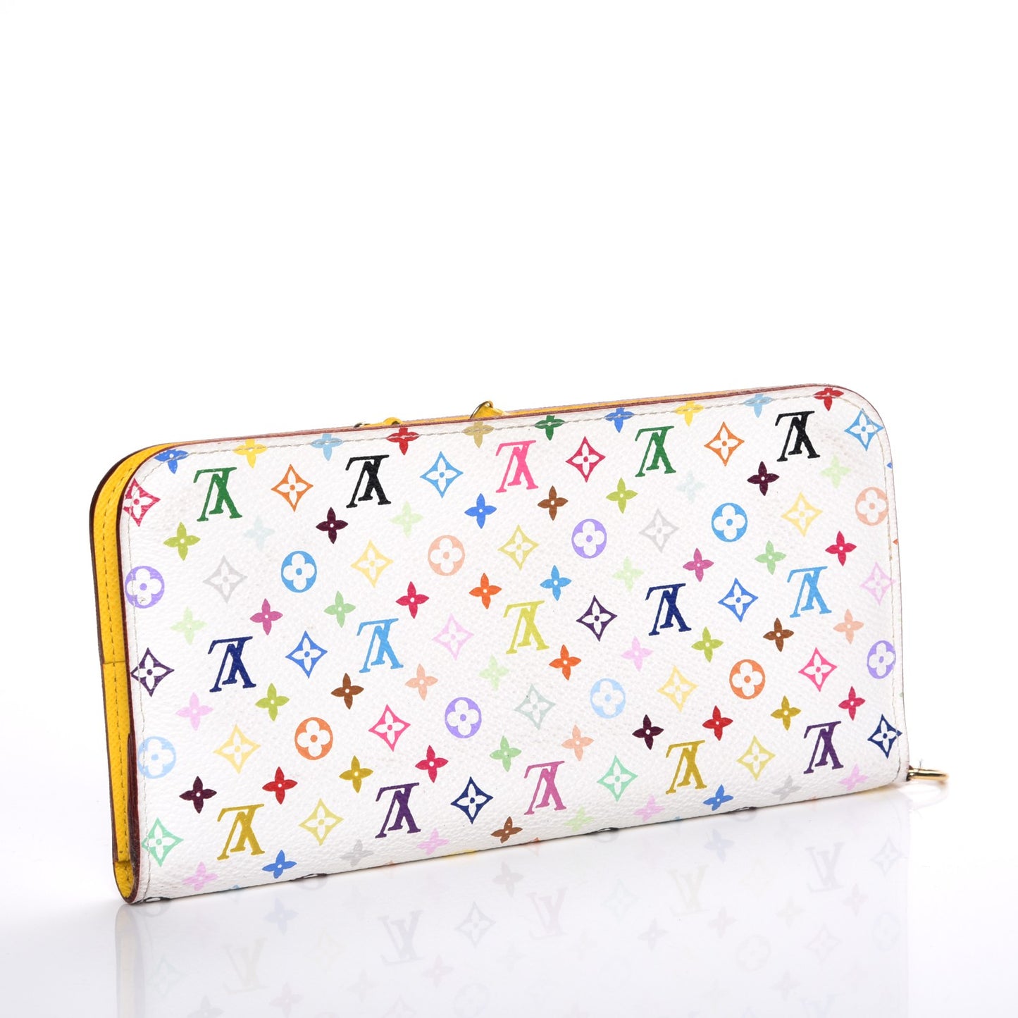 Monogram Multicolor Insolite Wallet White Citron