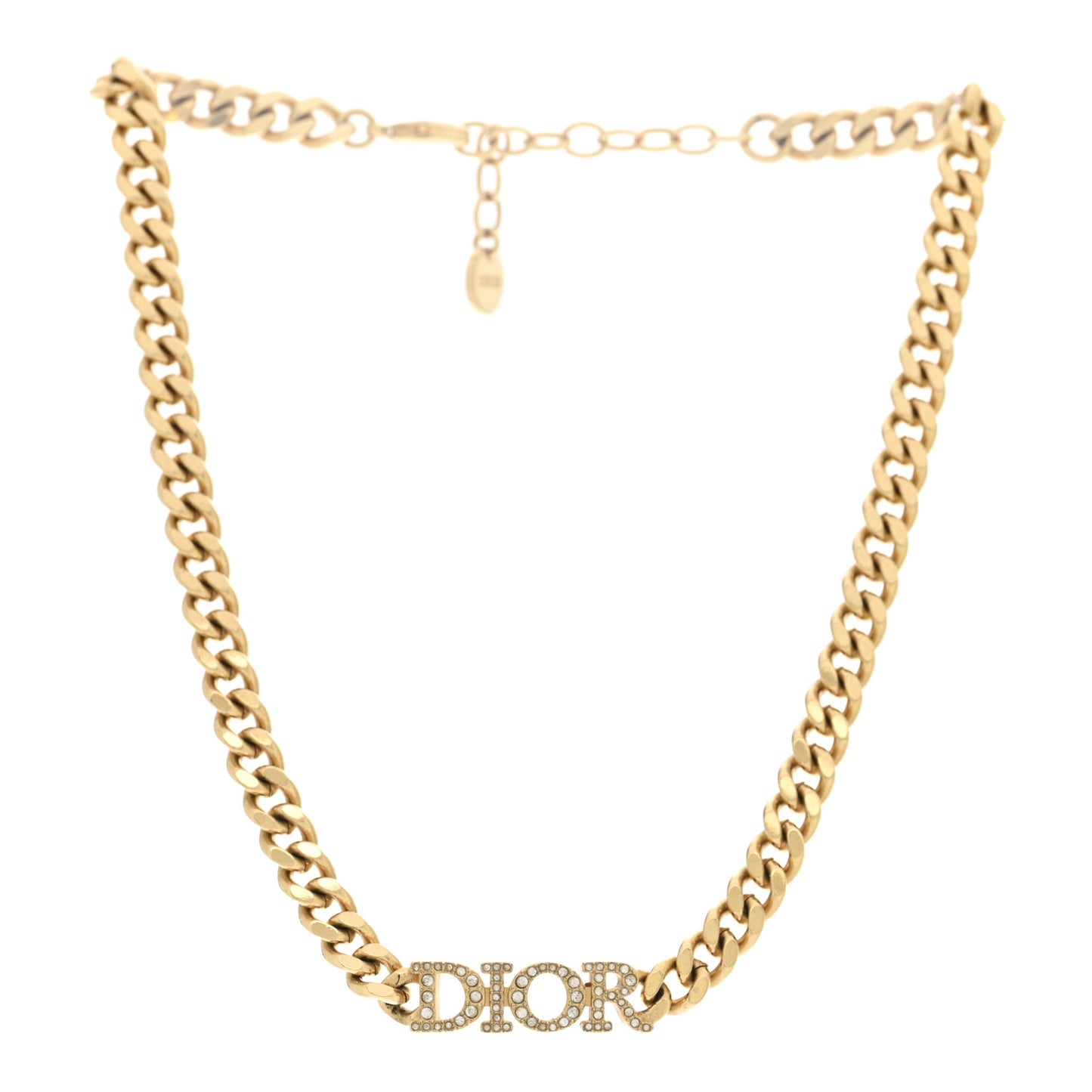 Metal Crystal Dio(r)evolution Choker Gold