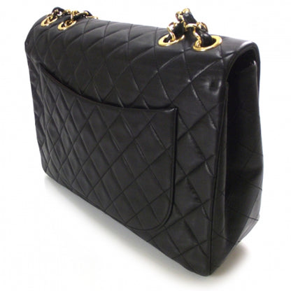 Chanel Lambskin Jumbo Flap Black 5 of 11