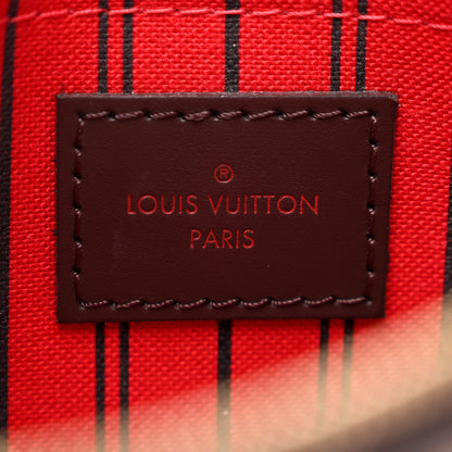 Louis Vuitton Damier Ebene Neverfull MM GM Pochette 6 of 8