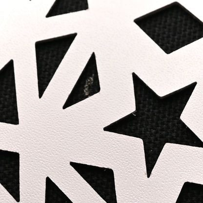 Givenchy Lambskin Star Print Large Pandora Pouch White Black 10 of 10