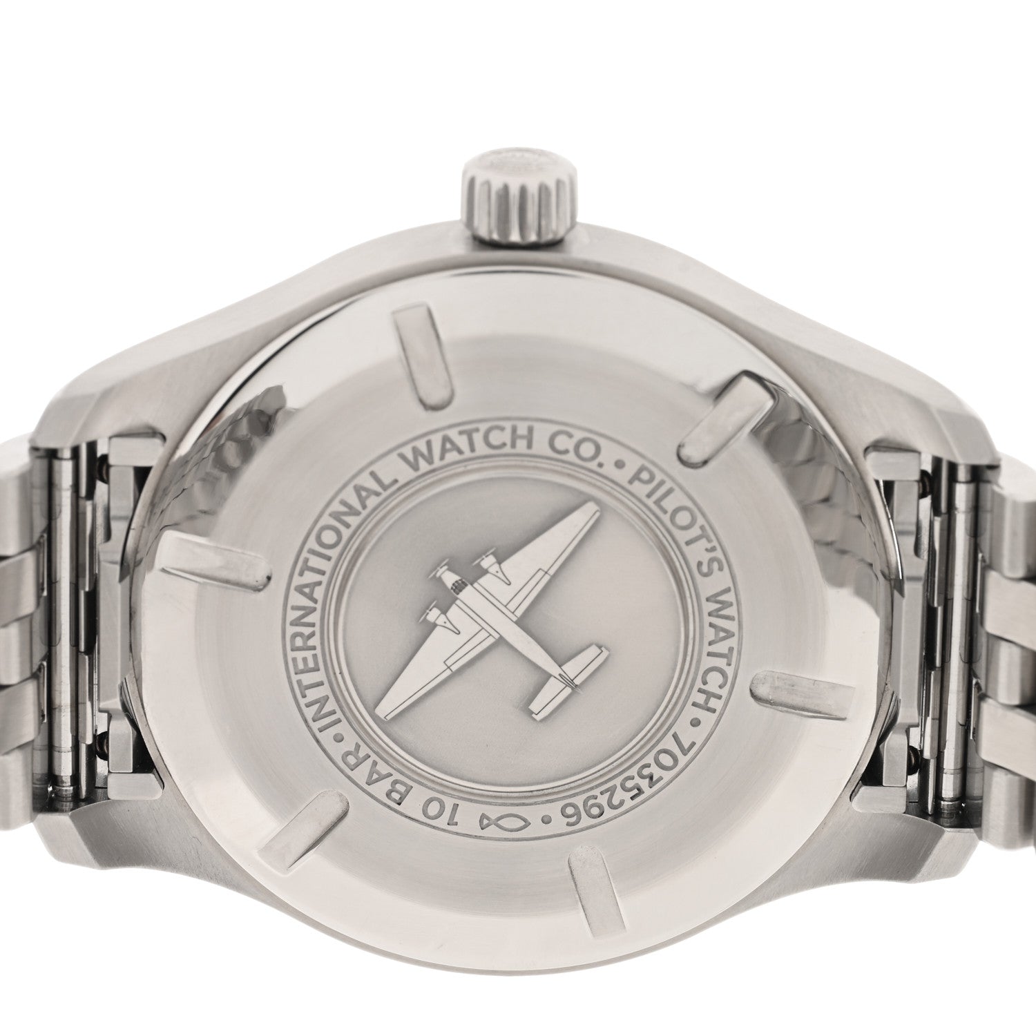 IWC Stainless Steel 40mm Pilot Mark XVII Automatic Watch Blue IW328204 4 of 5