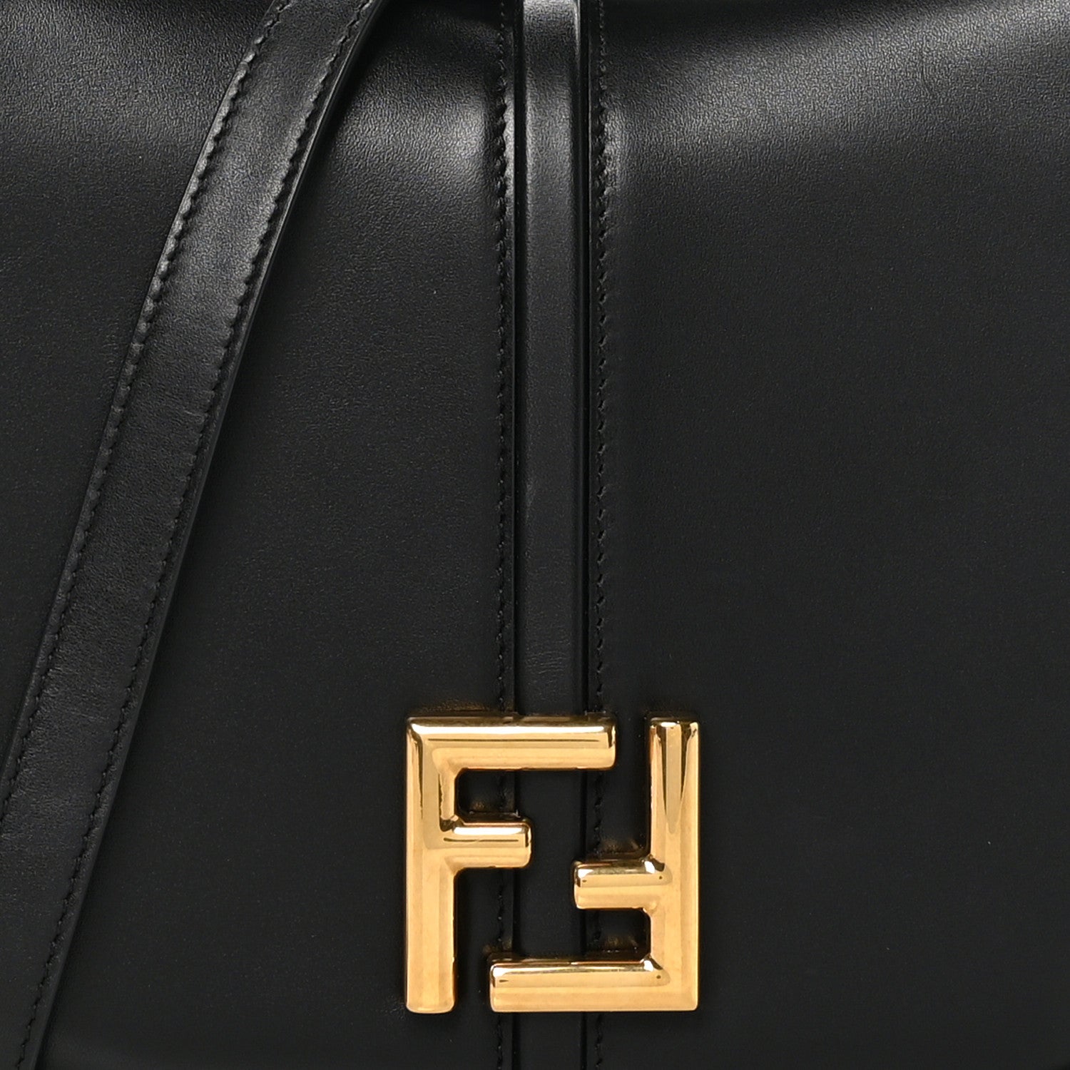 Fendi Vitello Brenta Cher Medium Fendi C'mon Black 8 of 11