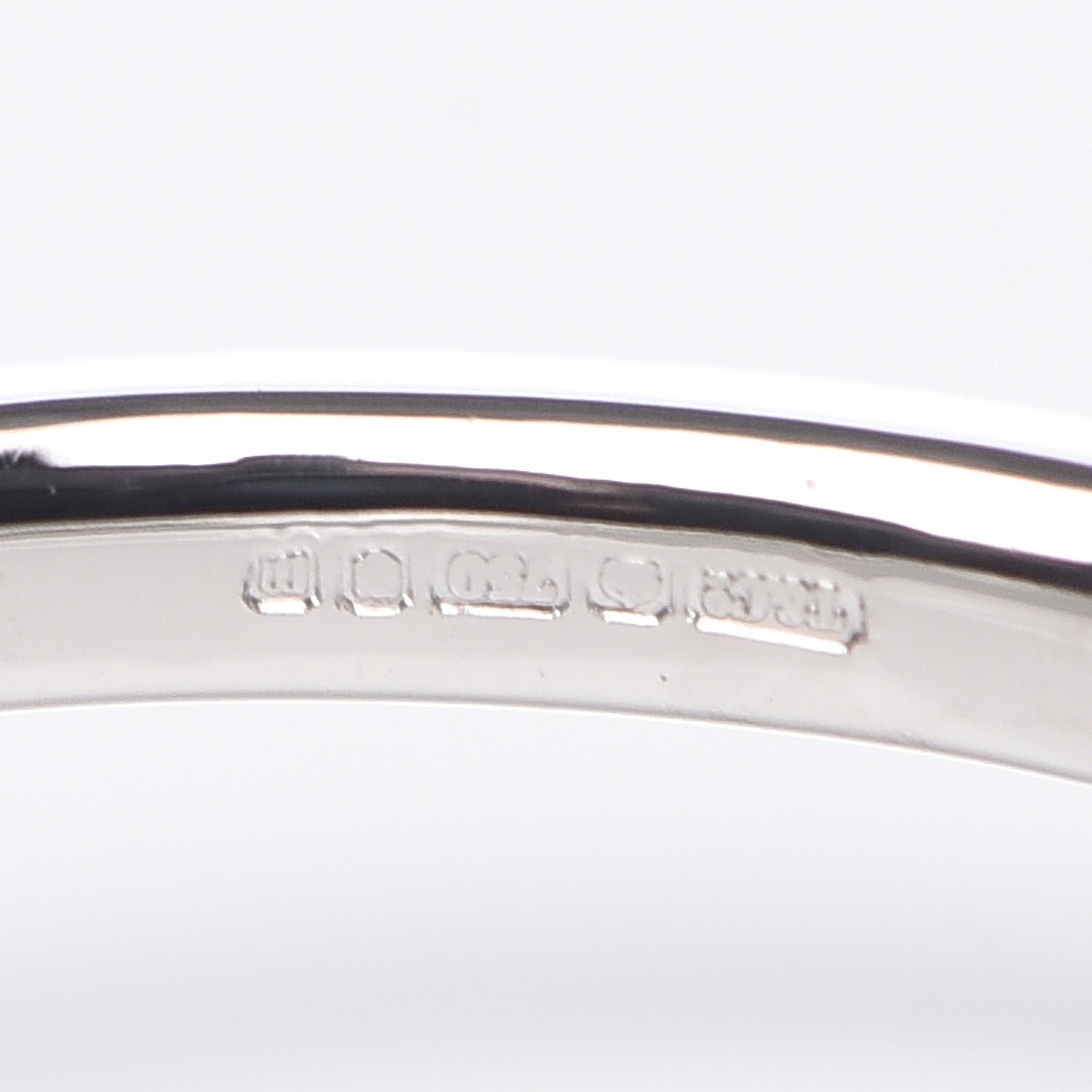 Tiffany 18K White Gold Diamond .17ct Frank Gehry Torque Ring 49 5 5 of 6