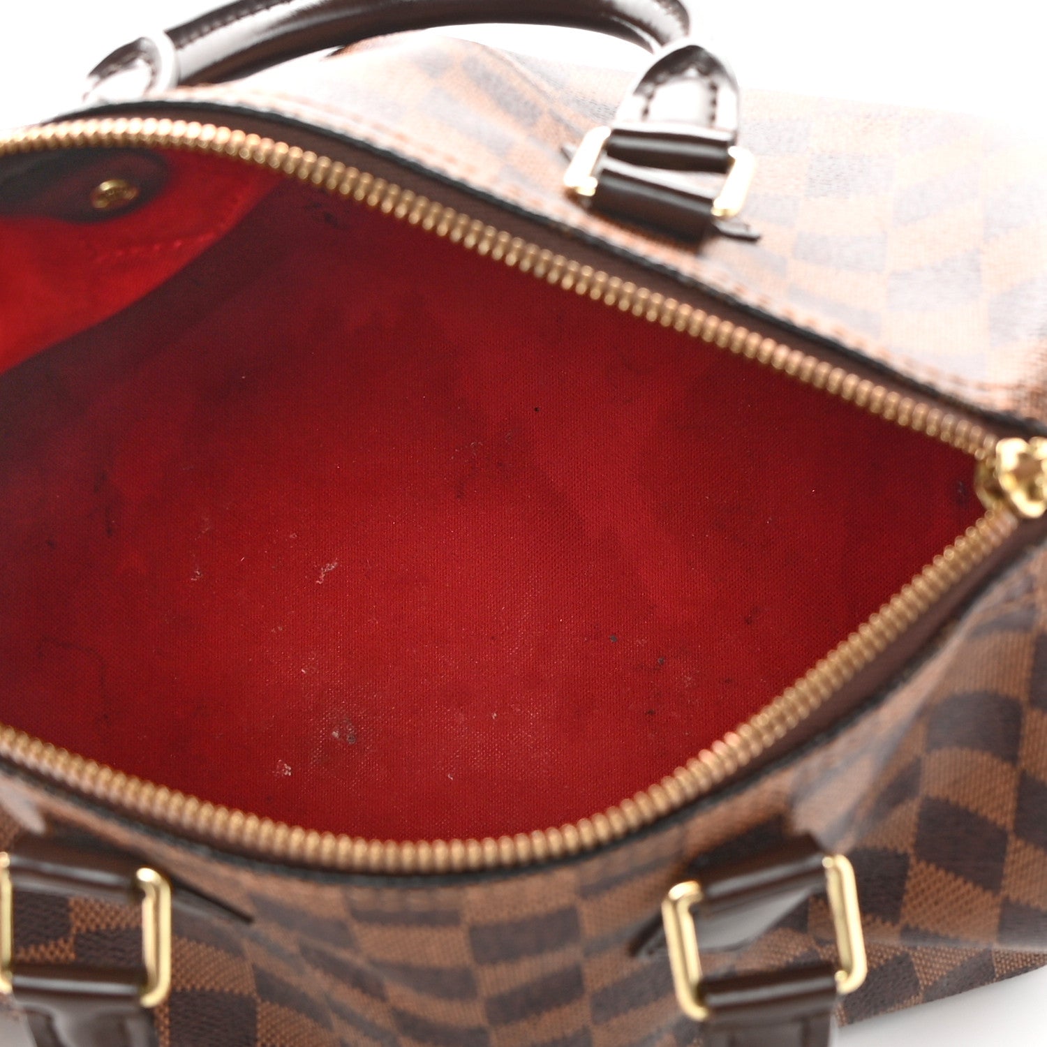 Louis Vuitton Damier Ebene Speedy Bandouliere 25 5 of 17