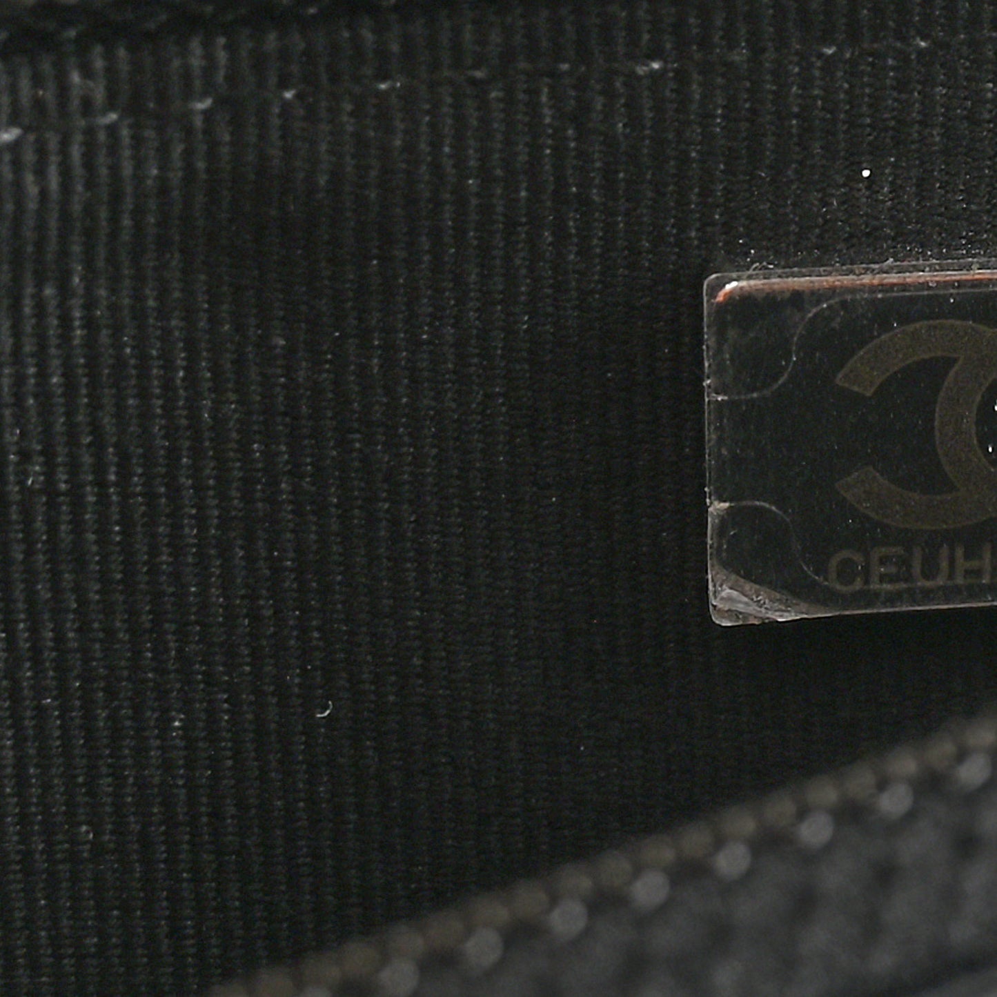 Patent Calfskin Quilted Reissue Wallet On Chain WOC So Black
