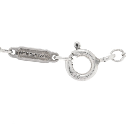 Tiffany Sterling Silver Heart Lock Pendant Link Necklace 4 of 4