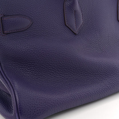Hermes Taurillon Clemence JPG Birkin II 42 Iris 12 of 12