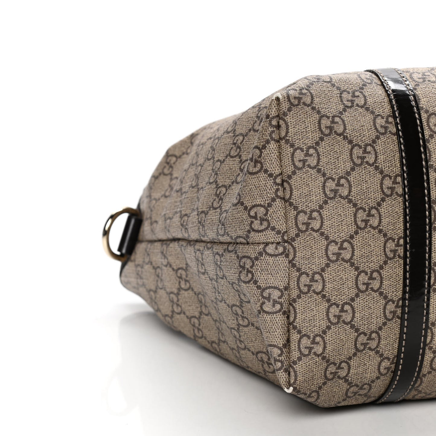 GG Plus Monogram Tattoo Heart Medium Joy Tote Dark Brown