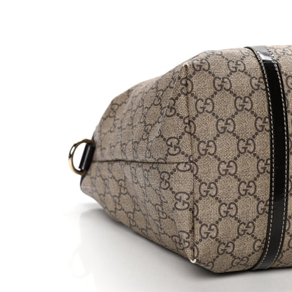 Gucci GG Plus Monogram Tattoo Heart Medium Joy Tote Dark Brown 5 of 6