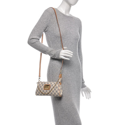 Louis Vuitton Damier Azur Eva Clutch 2 of 6