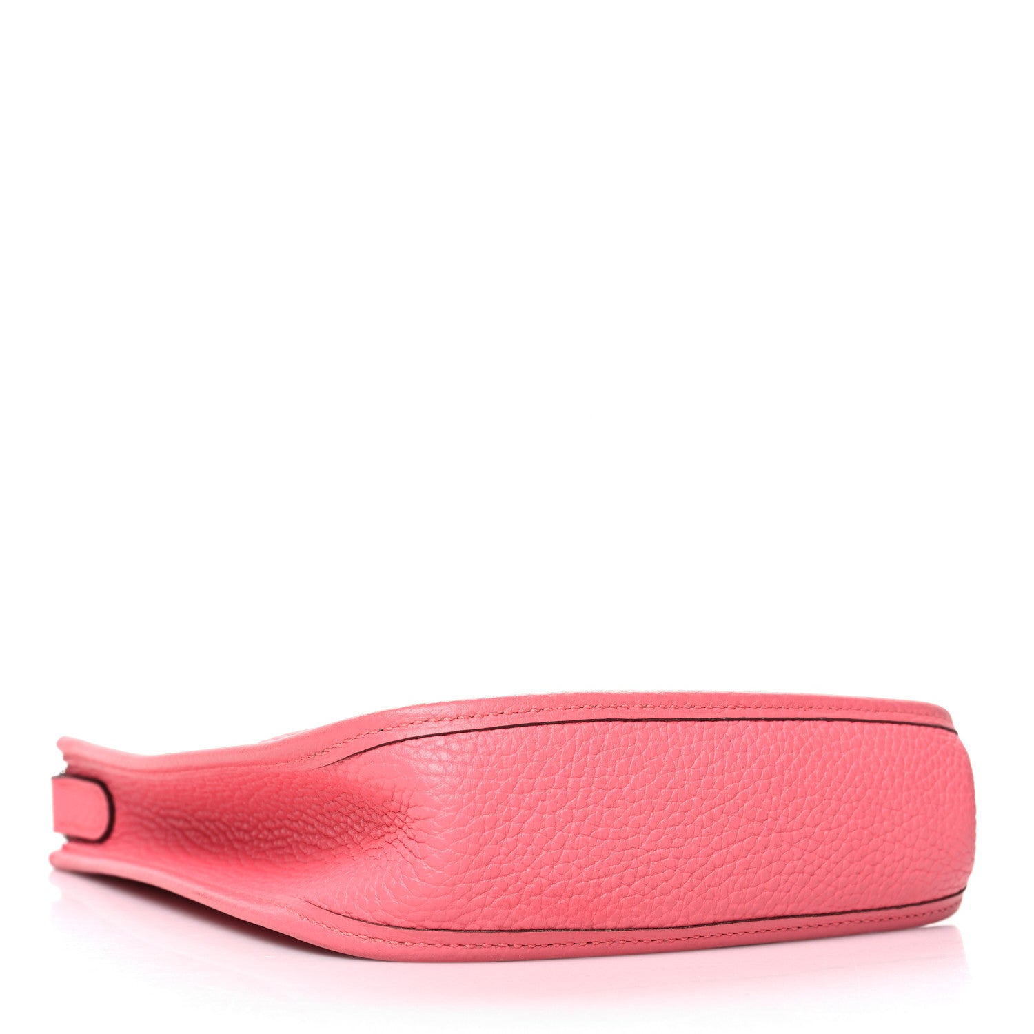 Hermes Taurillon Clemence Amazone Evelyne TPM Rose Azalee Rouge Pivoine 4 of 14