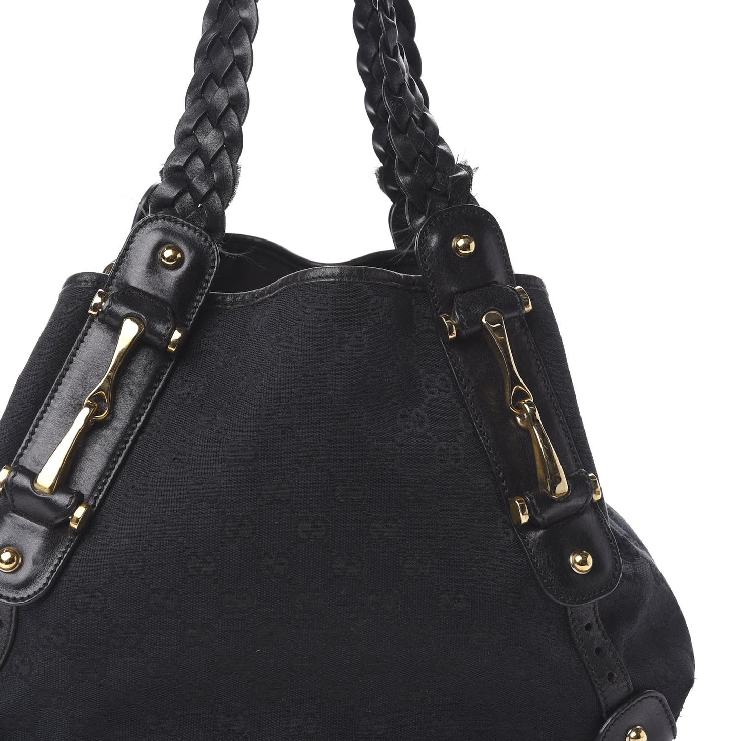 Monogram Small Pelham Shoulder Bag Black