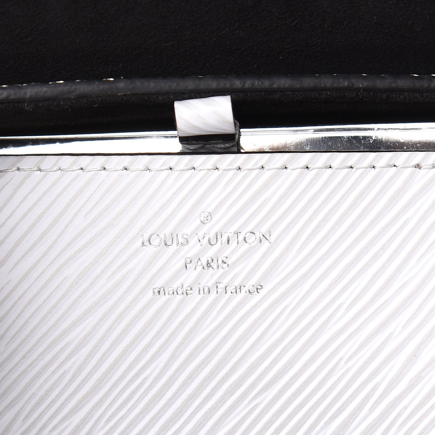 Louis Vuitton Epi Flower Jewels Twist Shoulder Bag PM White 6 of 9