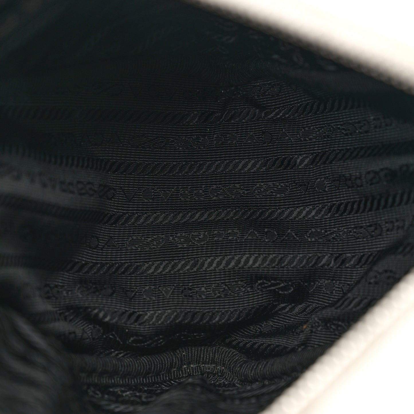 Grace Lux Triangle Shoulder Bag White