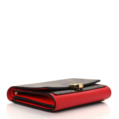 Louis Vuitton Monogram Flore Compact Wallet Coquelicot 4 of 7