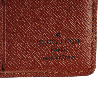 Louis Vuitton Monogram Billfold Wallet 6 Credit Card Slots 6 of 8