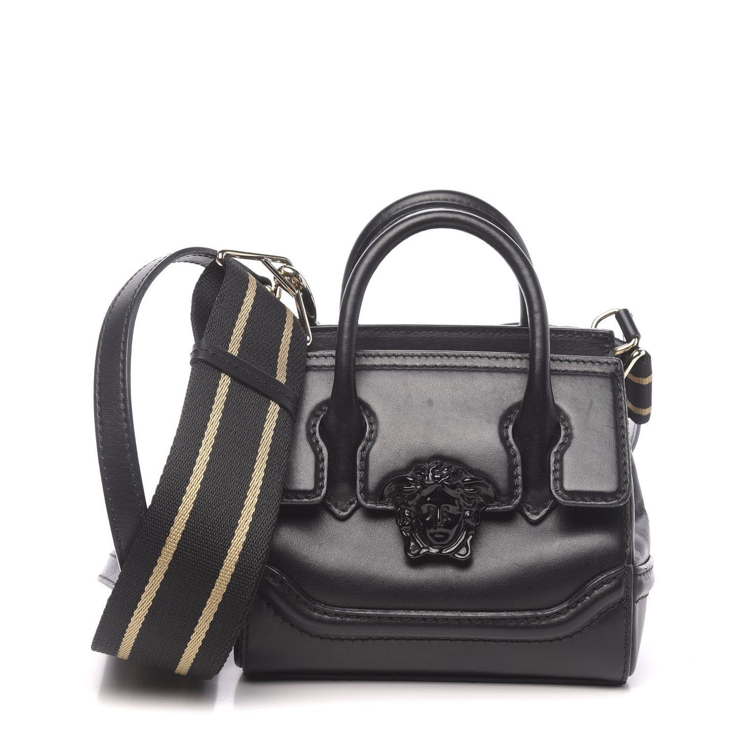 Calfskin Small Palazzo Empire Bag Black