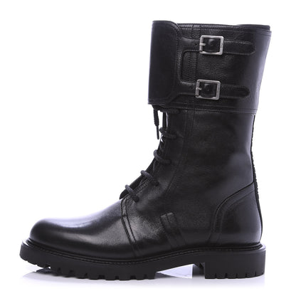 Christian Dior Calfskin Ground Low Boot 39 Black 1 of 9