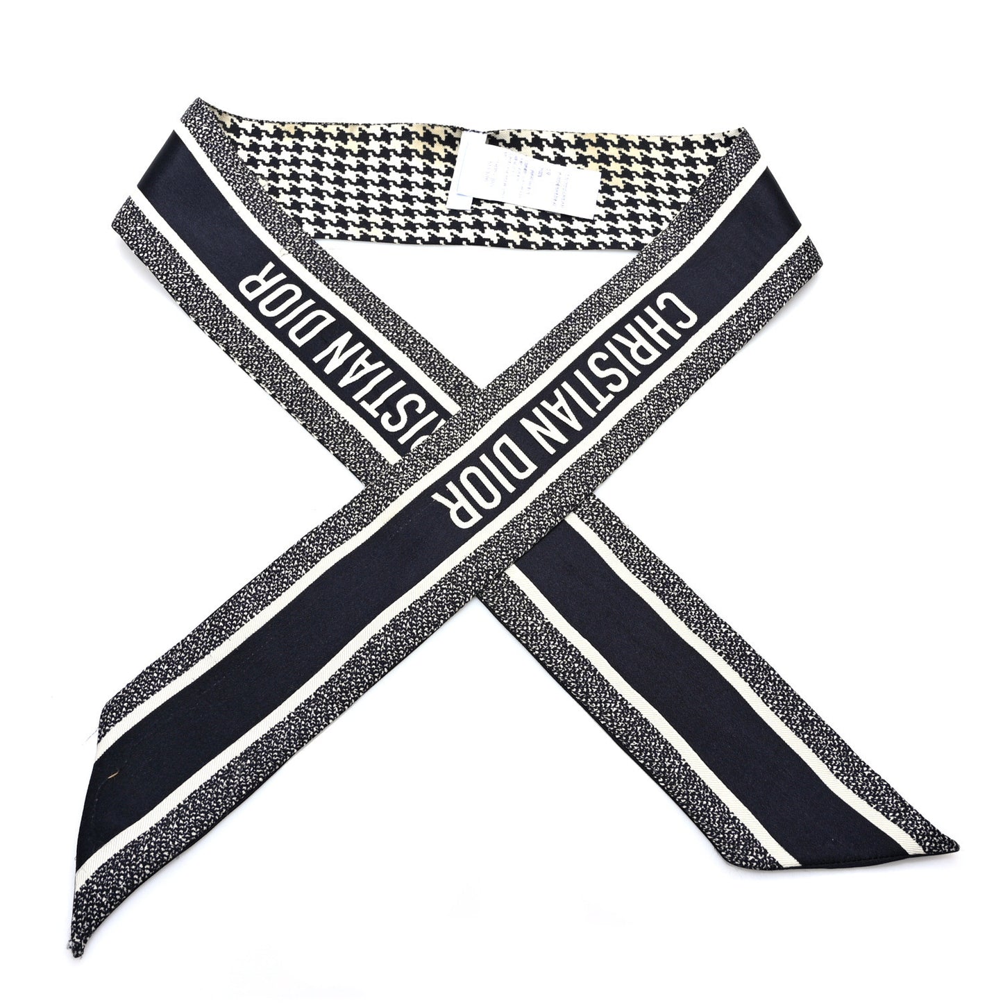 Silk 30 Montaigne Mitzah Scarf Black White