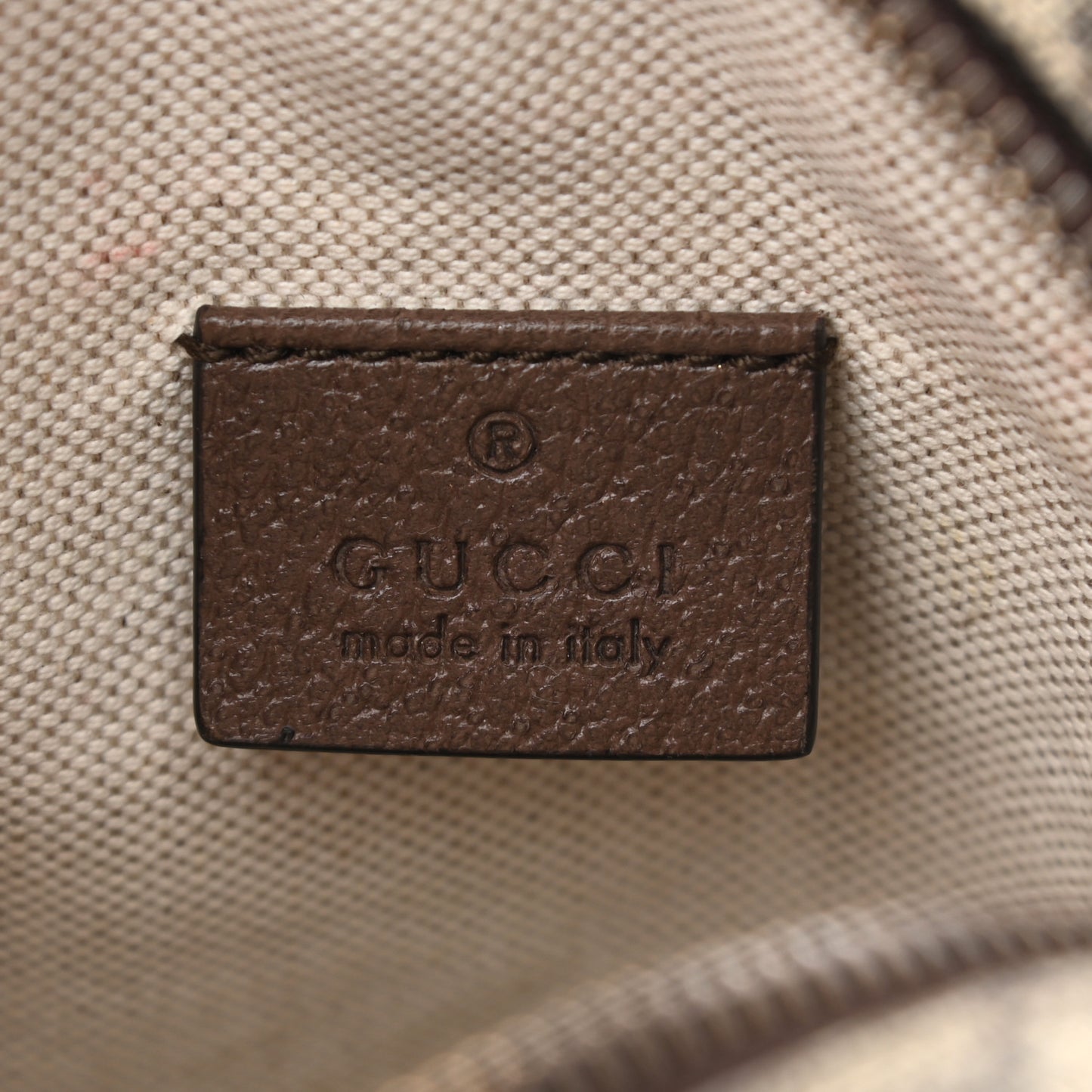 GG Supreme Monogram Mini Neo Vintage Double Zip Messenger Bag Beige New Acero Crop