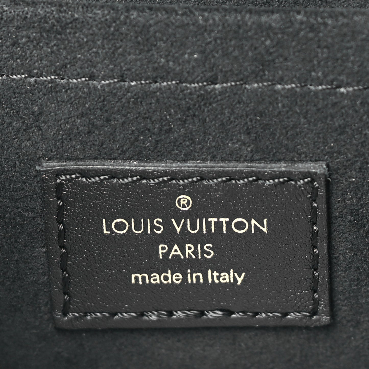 Calfskin LV New Wave Chain Bag Black