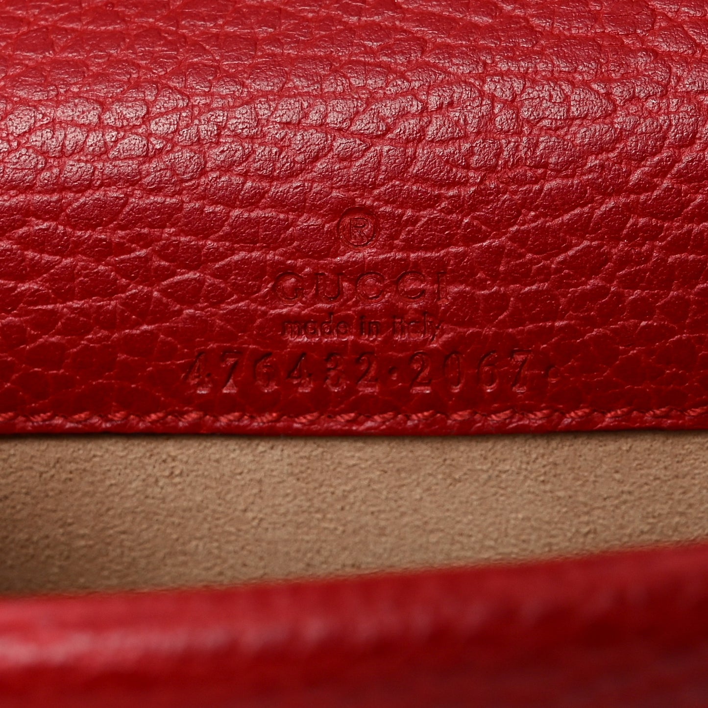 Calfskin Super Mini Dionysus Shoulder Bag Hibiscus Red