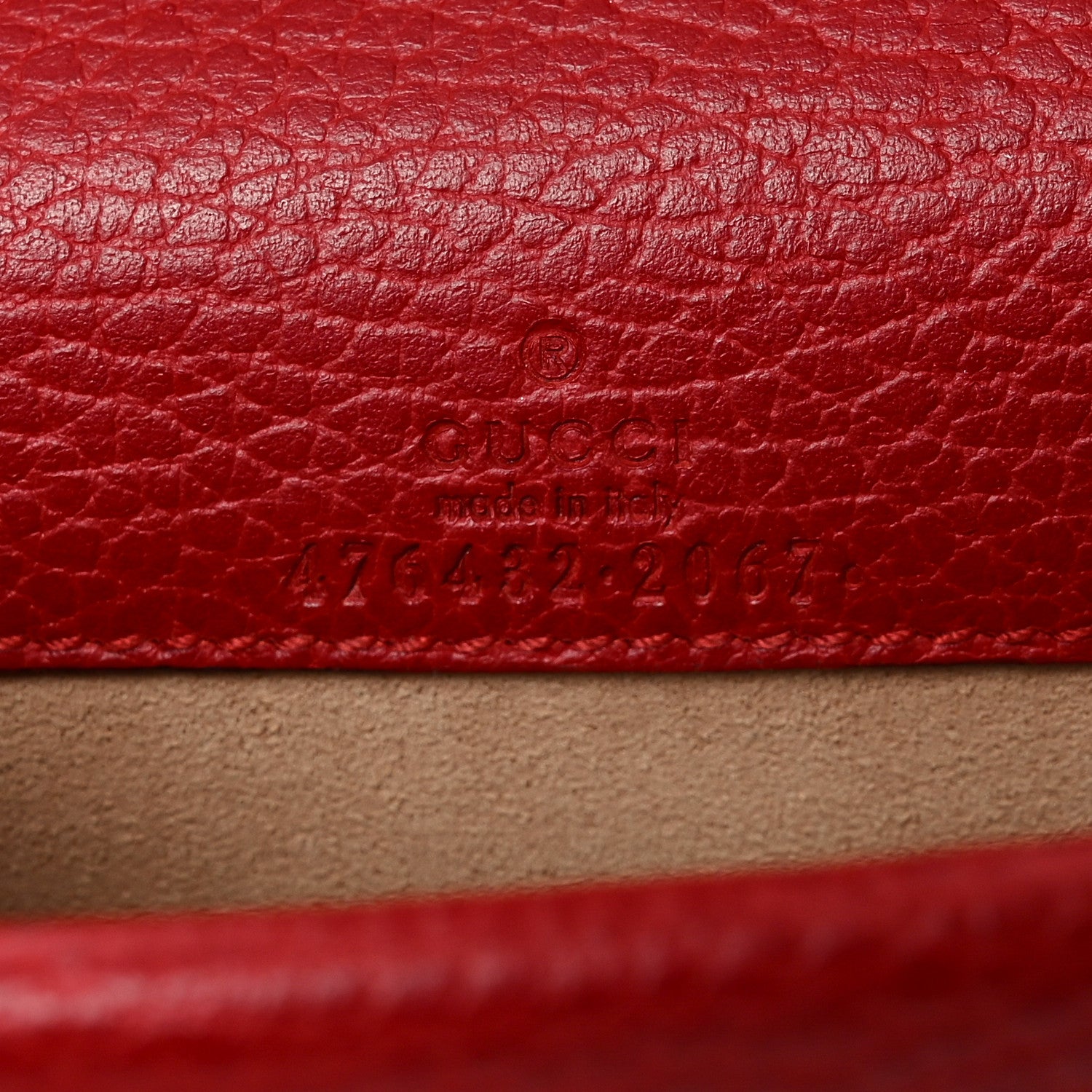 Gucci Calfskin Super Mini Dionysus Shoulder Bag Hibiscus Red 6 of 9