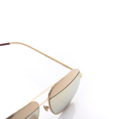 Christian Dior Split 1 Aviator Sunglasses Gold 4 of 8