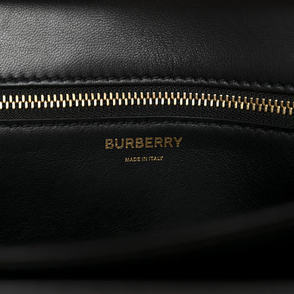 Burberry Grained Calfskin Small TB Bag Black 6 of 12