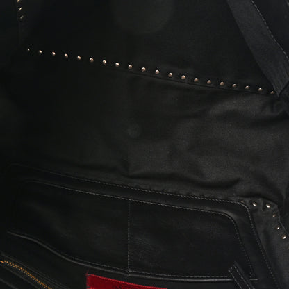 Valentino Garavani Vitello Medium Rockstud Tote Black 4 of 8