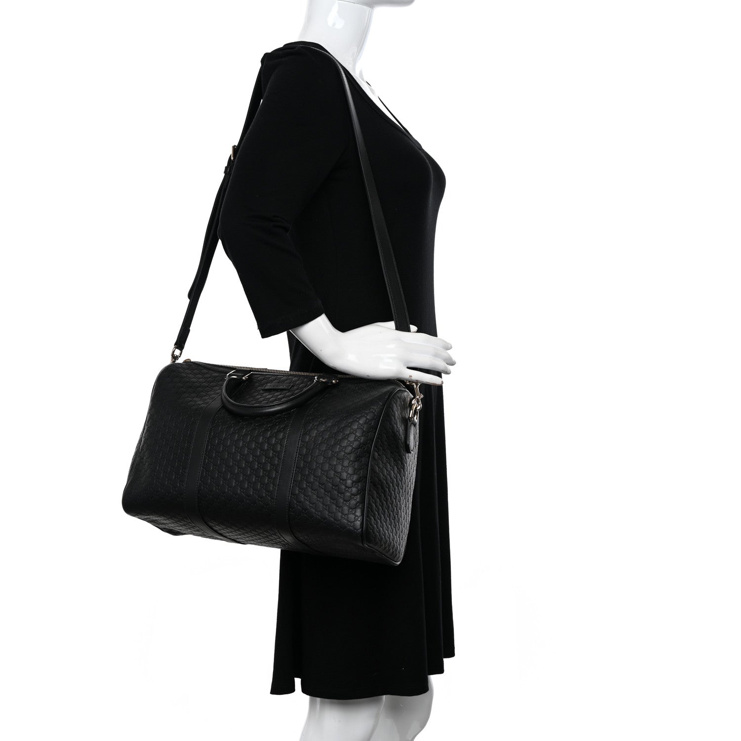 Gucci Microguccissima Medium Joy Boston Black 2 of 11