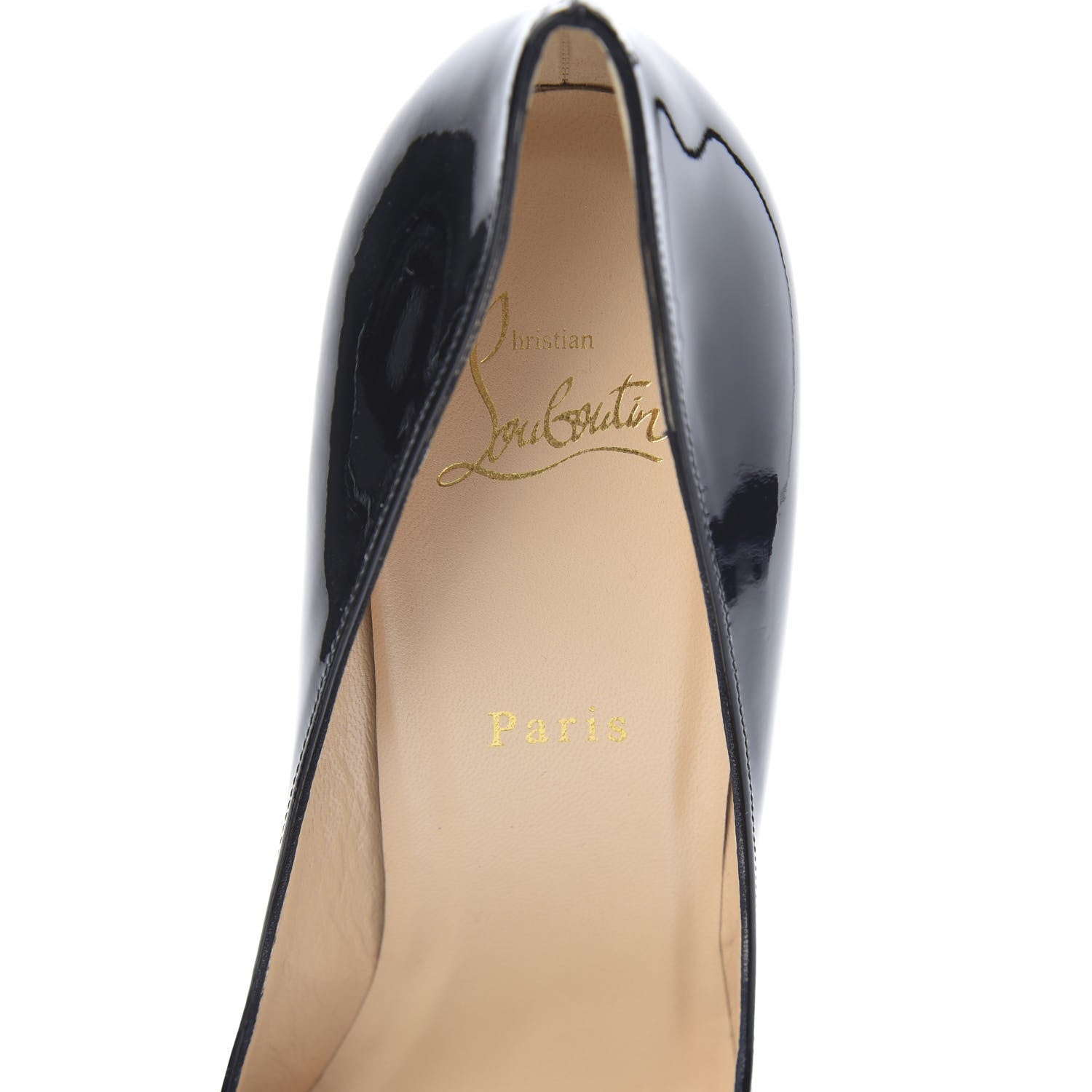 Christian Louboutin Patent Pigalle Plato 120 Pumps 40.5 Black 6 of 8