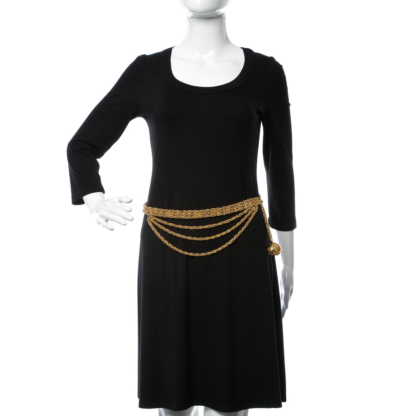Multi Strand Chain Belt Gold