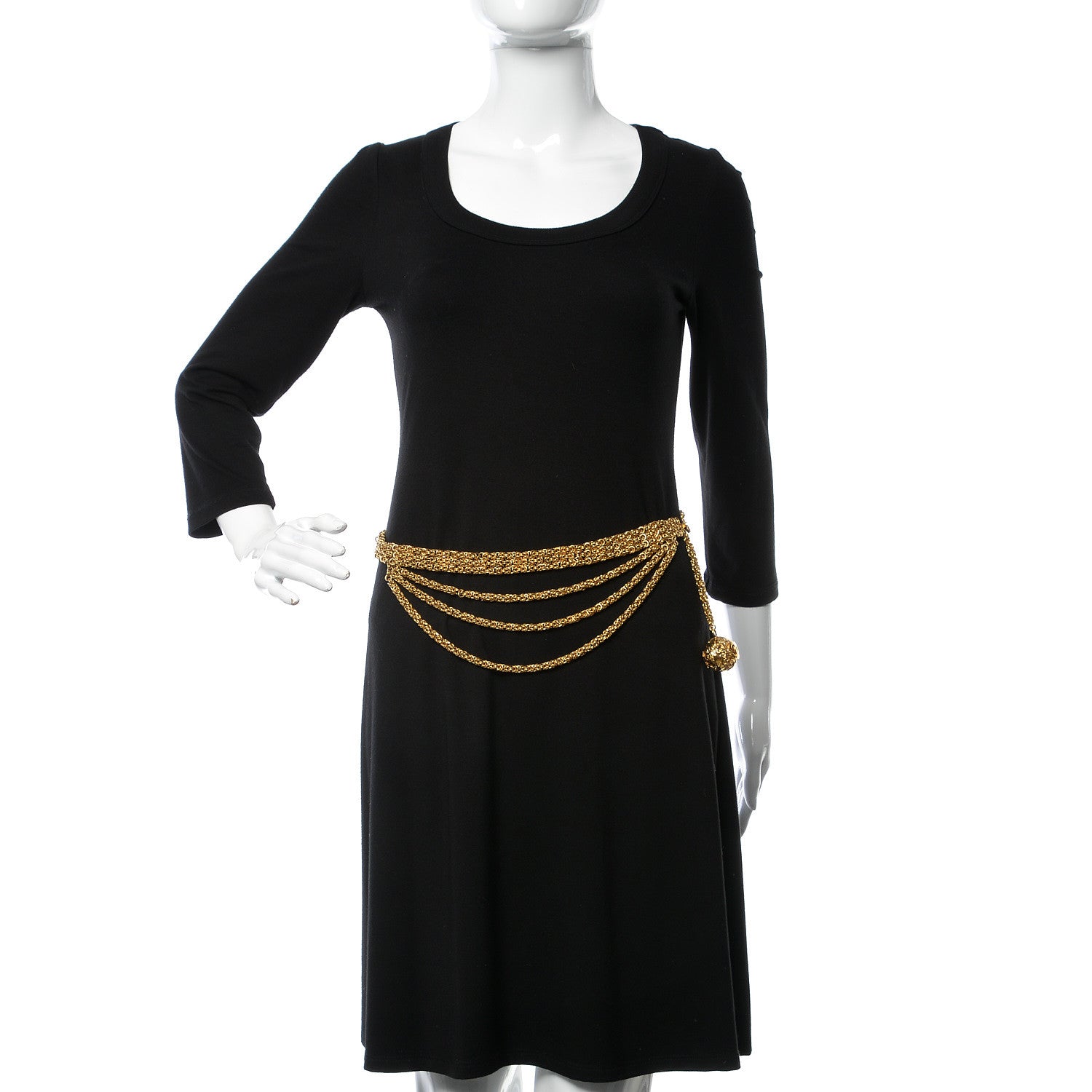 Chanel Multi Strand Chain Belt Gold 2 of 8