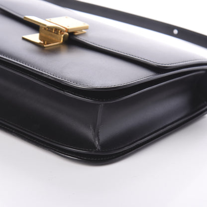 Celine Box Calfskin Medium Classic Box Flap Bag Black 7 of 7