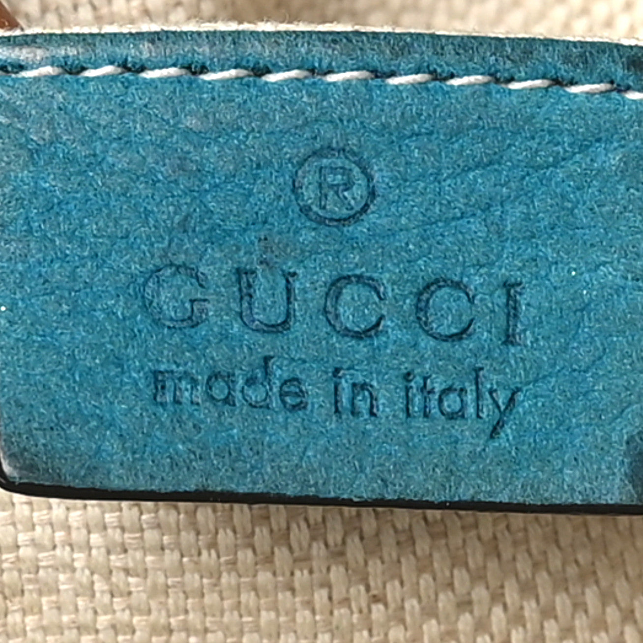 Gucci Vitello Range Small Soho Disco Bag Deep Cobalt 6 of 14