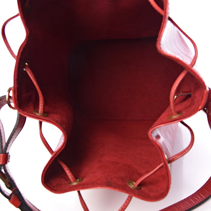 Louis Vuitton Epi Noe Castillan Red 5 of 13