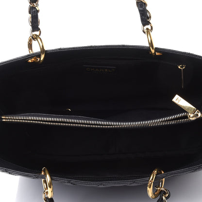 Chanel Caviar Quilted Grand Shopping Tote GST Black 4 of 4